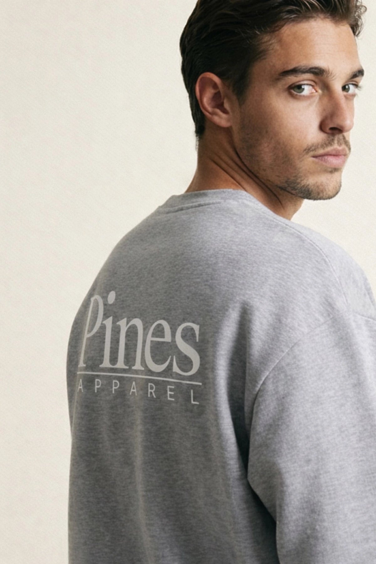 Heather Grey S, Heather Grey M, Heather Grey L, Heather Grey XL