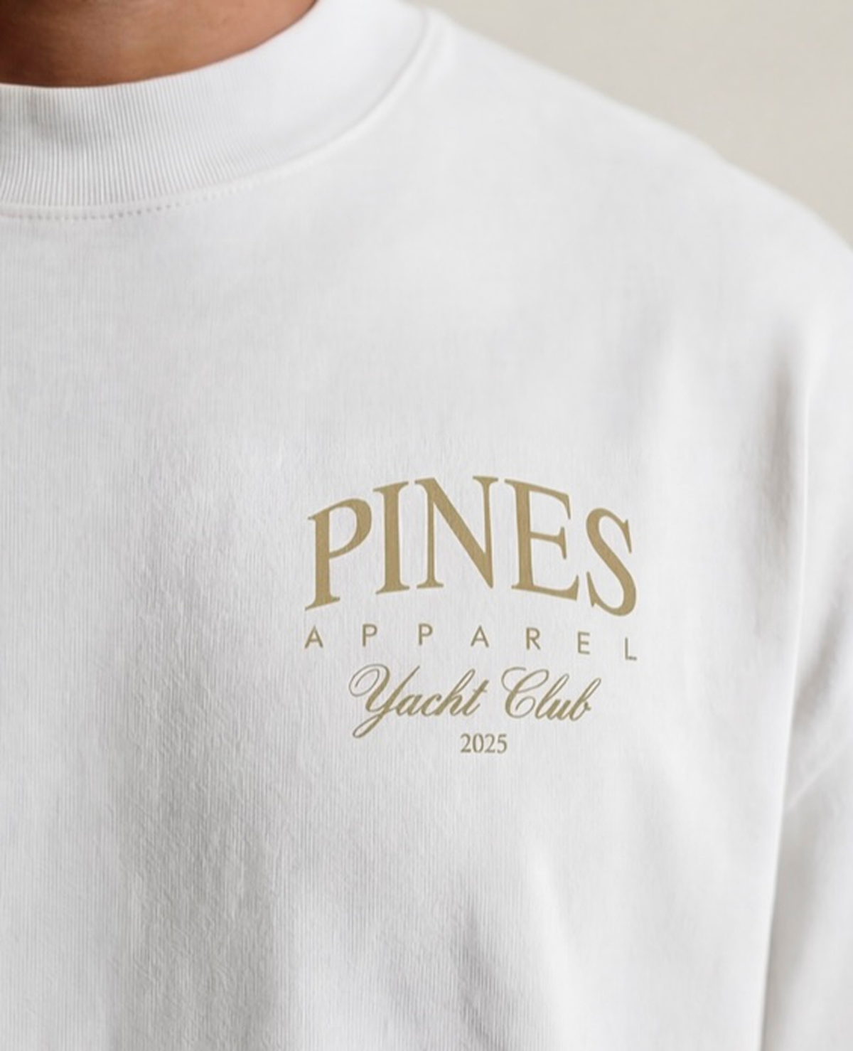 White -  Beige Print S, White -  Beige Print M, White Beige L, White - Beige Print XL