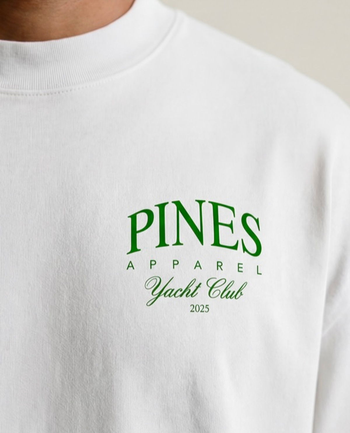 White -  Green Print S, White -  Green Print M, White Green Print L, White - Green Print XL