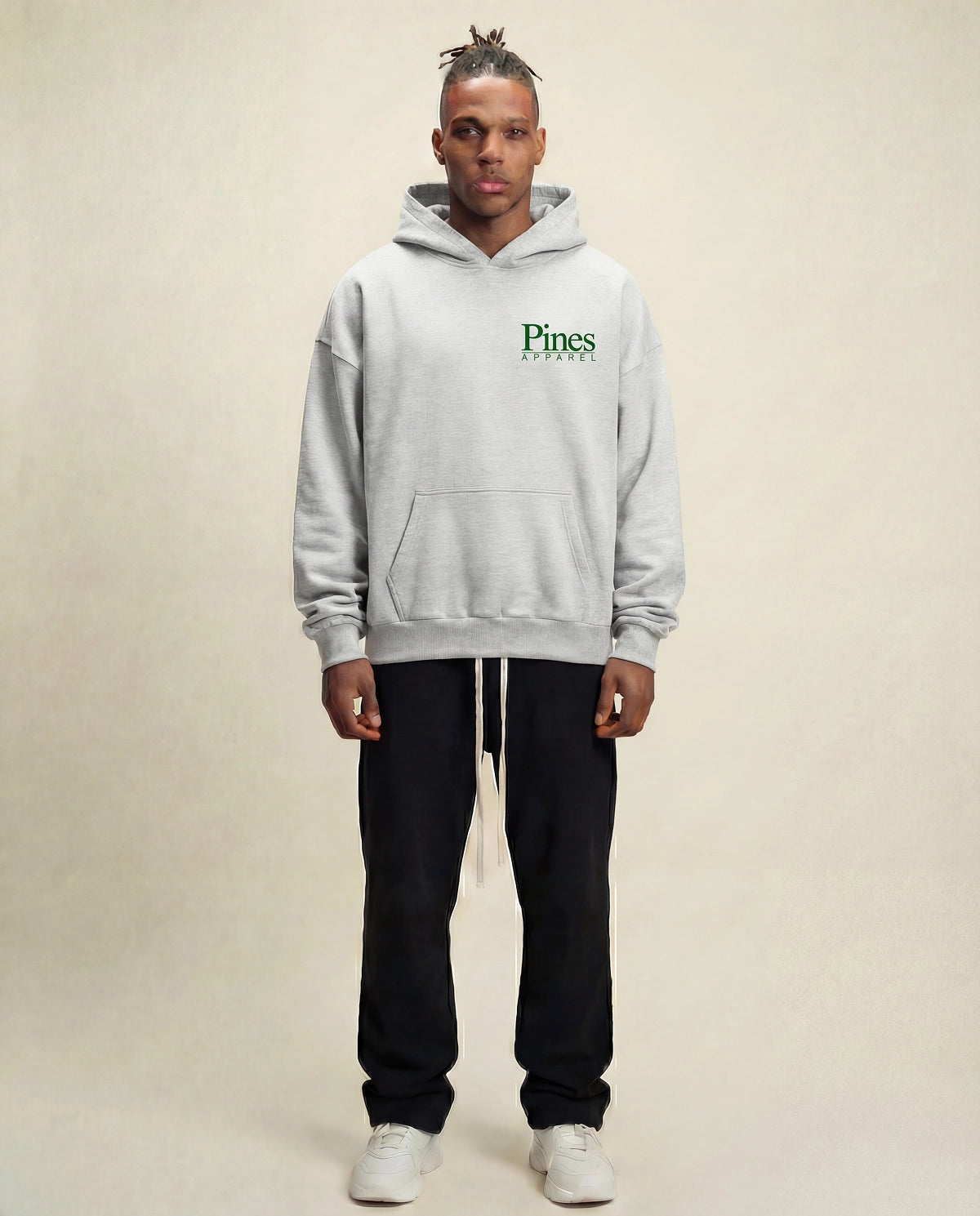 Ash Grey S, Ash Grey M, Ash Grey L, Ash Grey XL